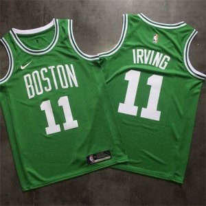 Celtics #11 Kyrie Irving Green Printed Nike Swingman Jersey