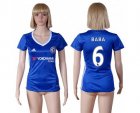 Womens Chelsea #6 Baba Home Soccer Club Jersey