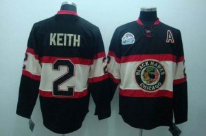 nhl chicago blackhawks #2 keith black winter classic