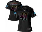 Women Nike Detroit Lions #41 Matt Asiata Game Black Fashion NFL Jersey