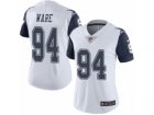 Women's Nike Dallas Cowboys #94 DeMarcus Ware Limited White Rush NFL Jersey