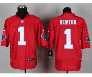Nike carolina panthers #1 newton red jerseys[Elite]