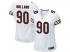 Women Nike Chicago Bears #90 Jonathan Bullard Game White NFL Jersey