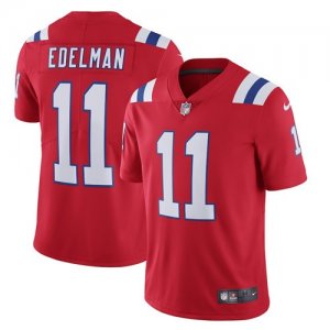 Nike Patriots #11 Julian Edelman Red 2020 New Vapor Untouchable Limited Jersey