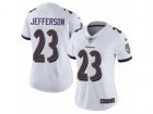 Women Nike Baltimore Ravens #23 Tony Jefferson Vapor Untouchable Limited White NFL Jersey
