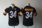 youth pittsburgh steelers #34 mendenhall black