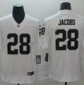 Nike Raiders #28 Josh Jacobs White Vapor Untouchable Limited Jersey