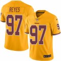 Youth Nike Washington Redskins #97 Kendall Reyes Limited Gold Rush NFL Jersey