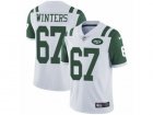 Mens Nike New York Jets #67 Brian Winters Vapor Untouchable Limited White NFL Jersey