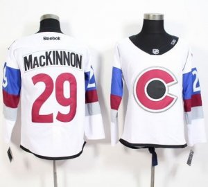Colorado Avalanche #29 Nathan MacKinnon White 2016 Stadium Series Stitched NHL Jersey