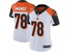 Women Nike Cincinnati Bengals #78 Anthony Munoz Vapor Untouchable Limited White NFL Jersey