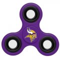 Vikings Purple Team Logo Finger Spinner