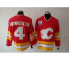 nhl calgary flames #4 bouwmeester red[30th]