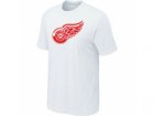 NHL Detroit Red Wings Big & Tall Logo White T-Shirt