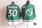 nhl new jersey devils #30 brodeur green