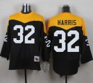 Mitchell And Ness 1967 Pittsburgh Steelers #32 Franco Harris Black Yelllow Throwback Men Stitched NFL Jersey