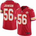 Mens Nike Kansas City Chiefs #56 Derrick Johnson Elite Red Rush NFL Jersey