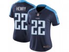 Women Nike Tennessee Titans #22 Derrick Henry Vapor Untouchable Limited Navy Blue Alternate NFL Jersey
