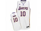 Men Adidas Los Angeles Lakers #10 Tyler Ennis Swingman White Alternate NBA Jersey