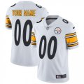 Mens Nike Pittsburgh Steelers Customized White Vapor Untouchable Limited Player NFL Jersey