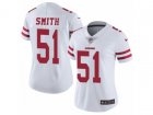 Women Nike San Francisco 49ers #51 Malcolm Smith Vapor Untouchable Limited White NFL Jersey