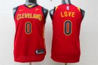 Cavaliers #0 Kevin Love Red Youth Nike Replica Jersey