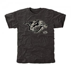 Mens Nashville Predators Black Rink Warrior T-Shirt