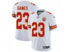 Nike Kansas City Chiefs #23 Phillip Gaines Vapor Untouchable Limited White NFL Jersey