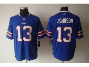 NEW NFL Buffalo Bills #13 Steve Johnson Blue Jerseys(Limited)