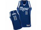 Men Adidas Dallas Mavericks #11 Yogi Ferrell Swingman Navy Blue Alternate NBA Jersey
