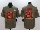 Nike Redskins #21 Sean Taylor Olive Salute To Service Limited Jersey