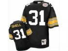 nfl Pittsburgh Steelers #31 Donnie Shell Black Stitched jerseys