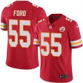 Nike Kansas City Chiefs #55 Dee Ford Red Mens Stitched NFL Limited Rush Jersey