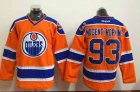 nhl Edmonton Oilers #93 Ryan Nugent-Hopkins orange