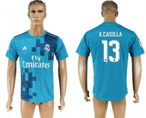 2017-18 Real Madrid 13 K.CASILLA Third Away Thailand Soccer Jersey