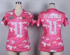 Nike Women Arizona Cardicals #11 Larry Fitzgerald Salute to Service New Pink Camo jerseys