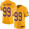 Youth Nike Washington Redskins #99 Ricky Jean-Francois Limited Gold Rush NFL Jersey