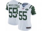 Women Nike New York Jets #55 Lorenzo Mauldin Vapor Untouchable Limited White NFL Jersey