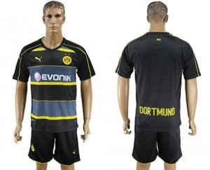 2016-17 Dortmund Away Customized Soccer Jersey