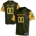 Notre Dame Fighting Irish Olive Green Mens Customized College Football Jersey