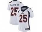 Women Nike Denver Broncos #25 Chris Harris Jr Vapor Untouchable Limited White NFL Jersey