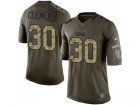 Nike Philadelphia Eagles #30 Corey Clement Green Men Stitched NFL Limited 2015 Salute To Service Jersey