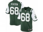 Mens Nike New York Jets #68 Kelvin Beachum Limited Green Team Color NFL Jersey