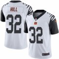Mens Nike Cincinnati Bengals #32 Jeremy Hill Limited White Rush NFL Jersey