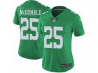 Women Nike Philadelphia Eagles #25 Tommy McDonald Limited Green Rush NFL Jersey