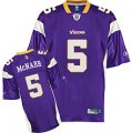 nfl Minnesota Vikings #5 Donovan McNabb purple[kids]
