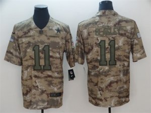 Nike Cowboys #11 Cole Beasley Camo Salute To Service Limited Jersey