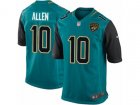 Nike Jacksonville Jaguars #10 Brandon Allen Game Teal Green Team Color NFL Jersey