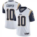Nike Rams #10 Pharoh Cooper White Vapor Untouchable Limited Jersey
