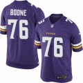 Men's Nike Minnesota Vikings #76 Alex Boone Limited Purple Team Color NFL Jersey